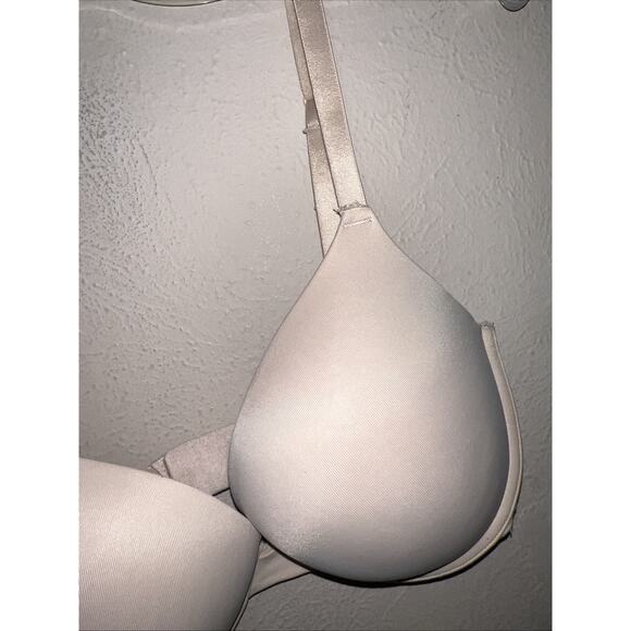 Victoria's Secret PINK Wear Everywhere 32DD Bra Beige Push Up Padded Tan - Picture 7 of 13